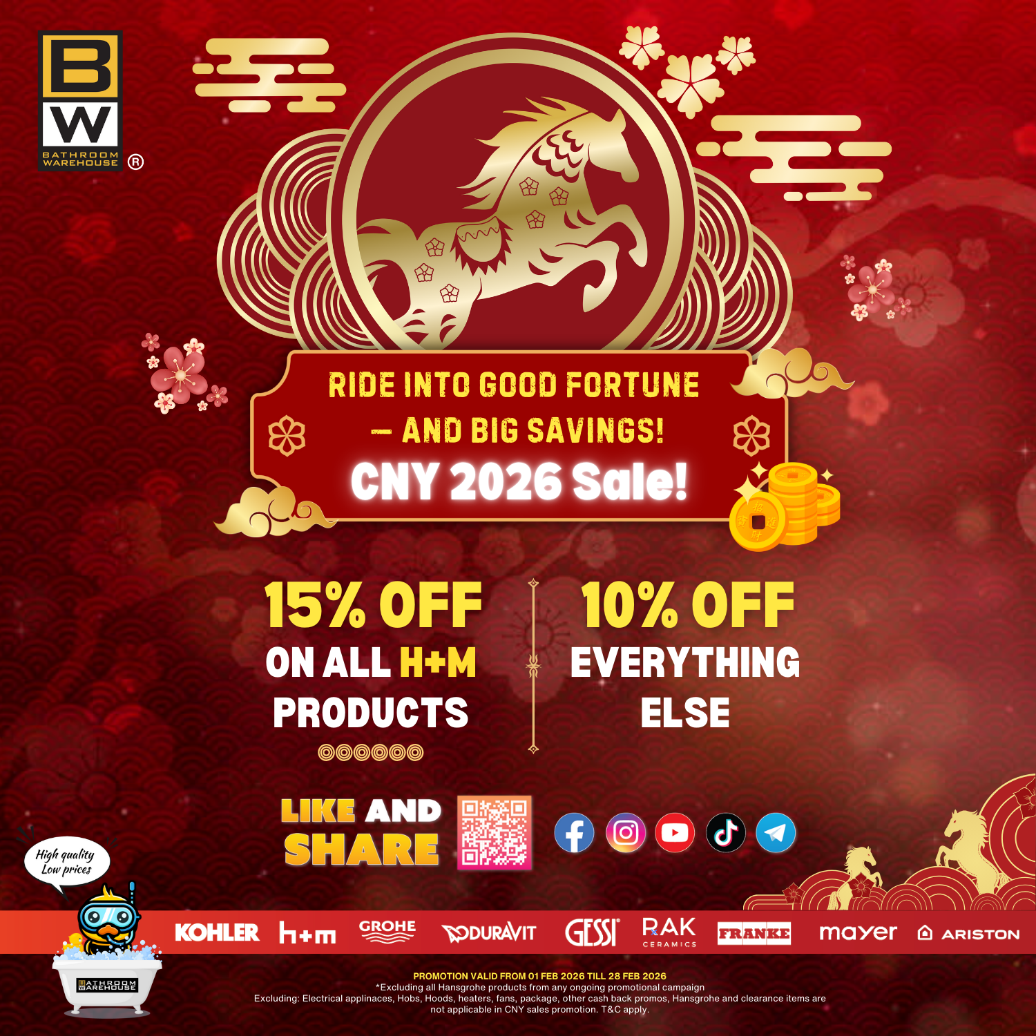 Ride Into Good Fortune campaign artwork